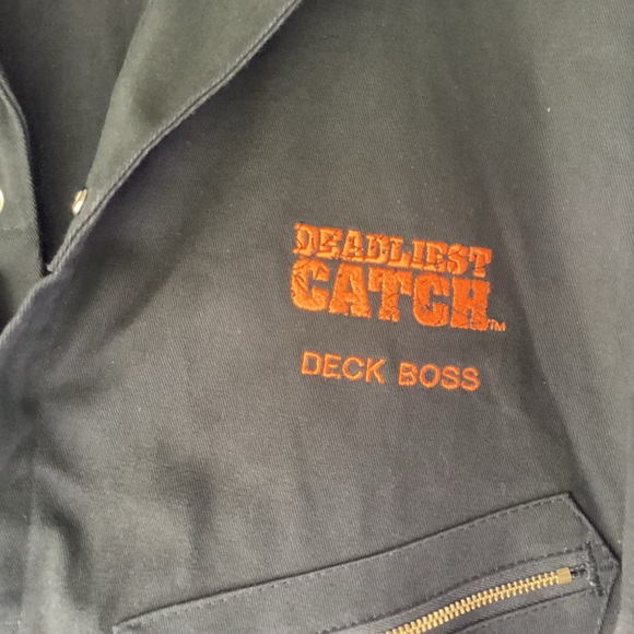 Men’s Deadliest Catch Deck Boss coveralls Jumpsuit size 52 made by Red Kap - Picture 3 of 8